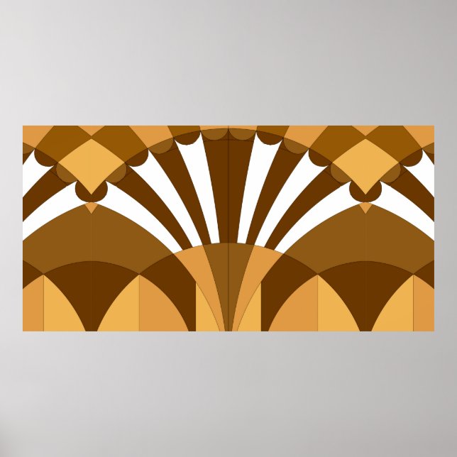 Vintage Kunstdekoration Poster (Vorne)