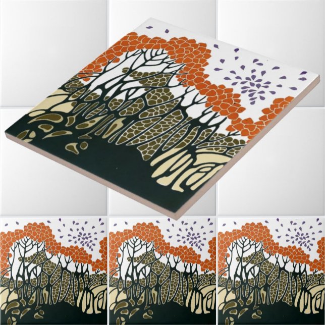 Vintage Kunsthandwerker oder Handwerker Windblown Fliese (Von Creator hochgeladen)