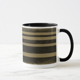 Vintage Kunstmuster Streifen - Tasse