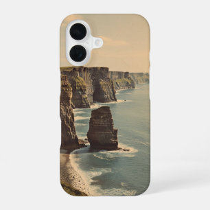 Vintage Küstenklippen iPhone 16 Hülle