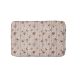 Vintage Lace Heart Strings Badematte