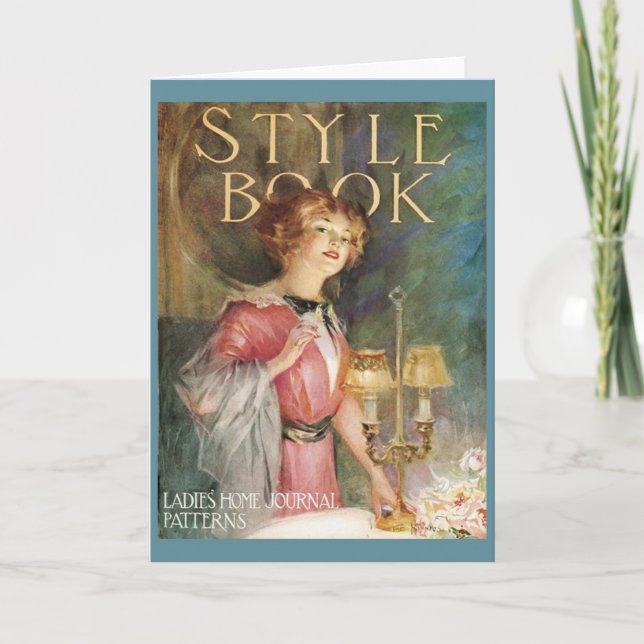 Vintage Ladies' Home Journal Greeting Card Karte (Vorderseite)
