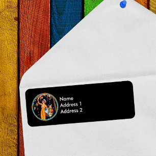 Vintage Lady Cherry Blossom Tree Hat Box