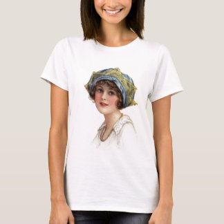 Vintage Lady Coronet und Lace T - Shirt