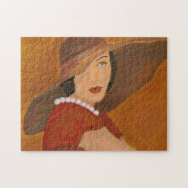 Vintage Lady in Hat