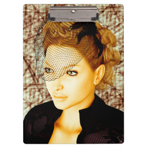 Vintage Lady Klemmbrett