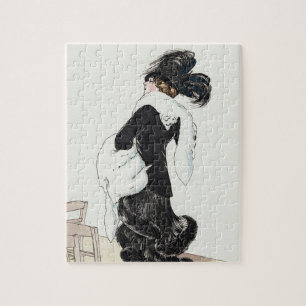 Vintage Lady of Fashion, Haute Couture Fur Coat