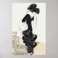 Vintage Lady of Fashion, Haute Couture Fur Coat