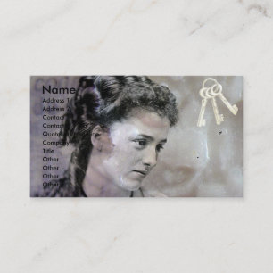 Vintage Lady Visitenkarte