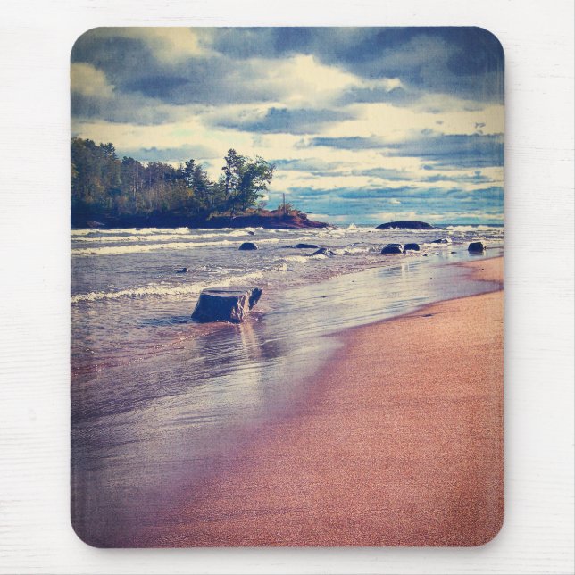 Vintage Lake Superior Mousepad (Vorne)