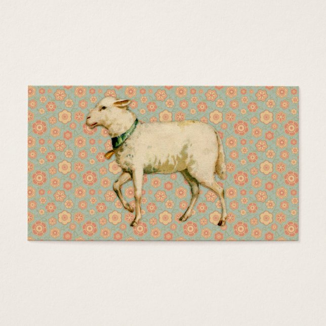 Vintage Lamm Art (Vorderseite)