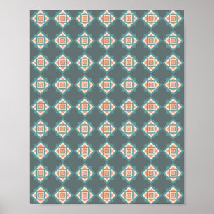 VINTAGE LÄNDERALTE FARBEN POSTER