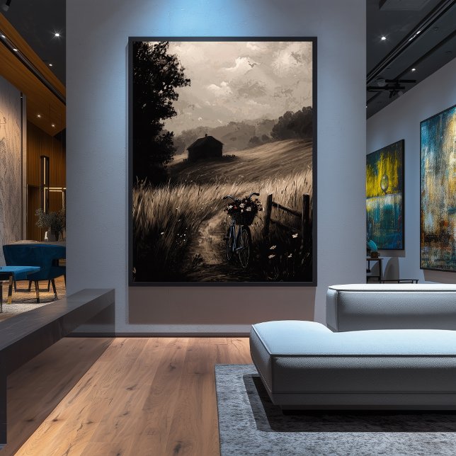 Vintage Landschaft Escape, ruhige Landschaft Poster (Von Creator hochgeladen)