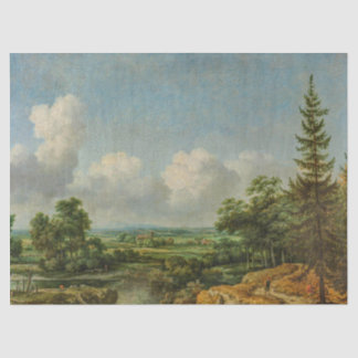 Vintage Landschaft und Sky Scene Decoupage Seidenpapier