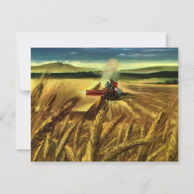 Vintage landwirtschaftliche Betriebe, Weidewirtsch (Vorderseite)