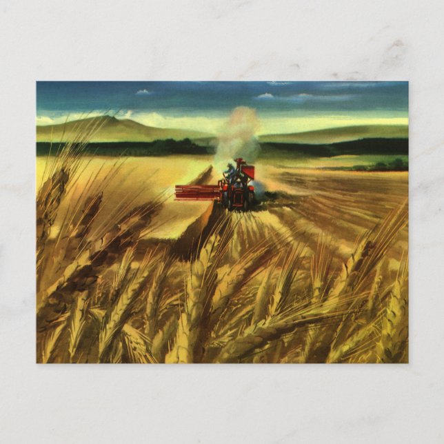 Vintage landwirtschaftliche Betriebe, Weidewirtsch Postkarte (Vorderseite)