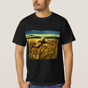 Vintage landwirtschaftlicher Landwirtschaftsbetrie T-Shirt
