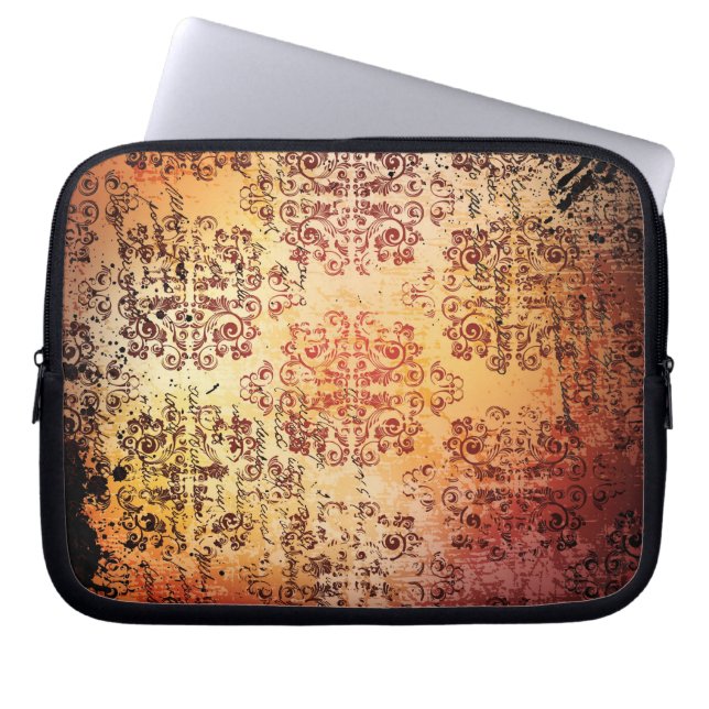 Vintage Laptophülse Laptopschutzhülle (Vorderseite)
