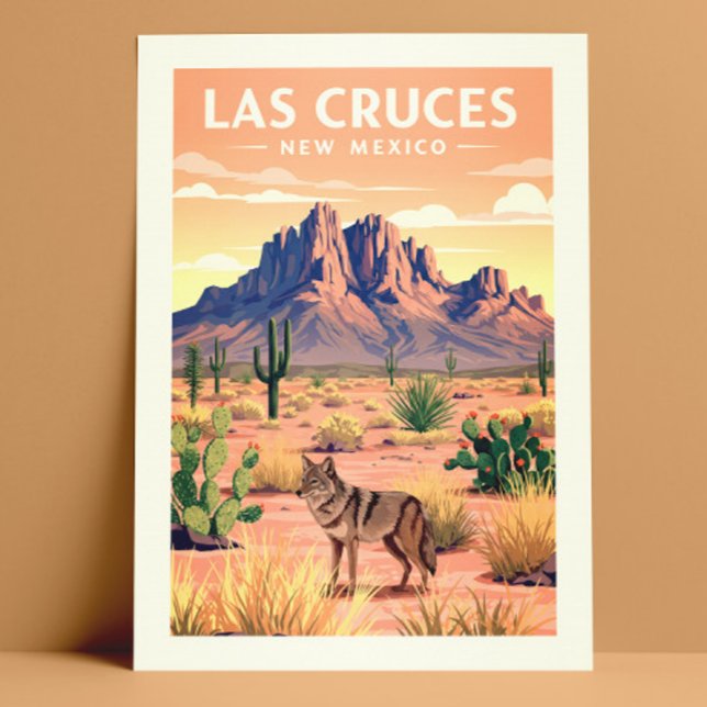 Vintage Las Cruces New Mexico Postkarte (Von Creator hochgeladen)