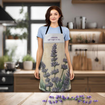 Vintage-Lavendel-Kräuterküche