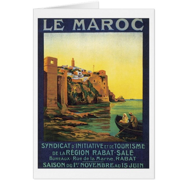 Vintage Le Maroc Marokko (Vorne)