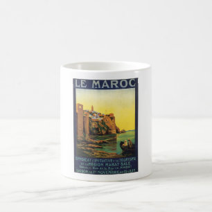 Vintage Le Maroc Marokko Kaffeetasse