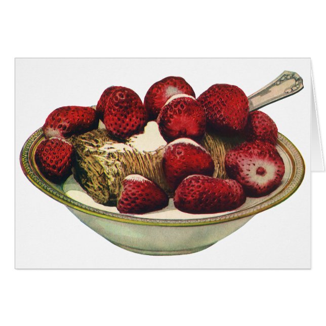 Vintage Lebensmittel gesundes Frühstück Getreide E (Vorderseite (Horizontal))