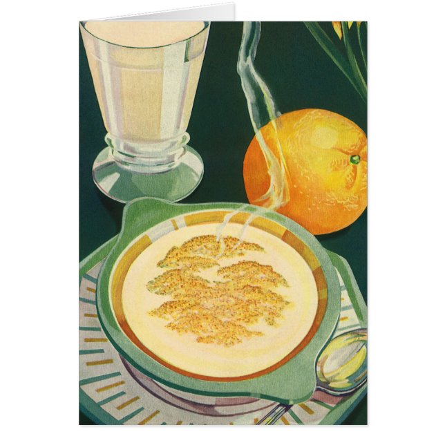 Vintage Lebensmittel, Getränke, gesundes Frühstück (Vorne)