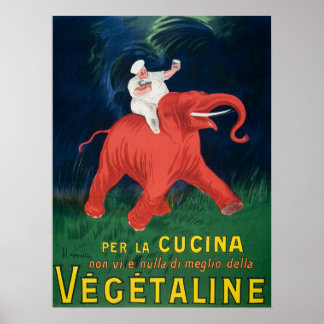 Vintage Lebensmittelwerbung Poster