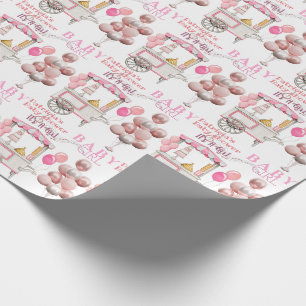 Vintage Leckereien für Kleinkinder Geschenkpapier