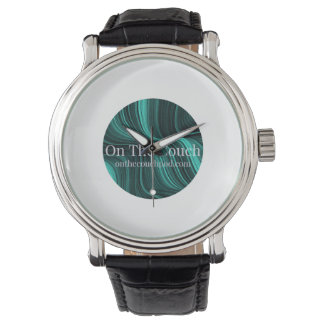 Vintage Lederuhr Armbanduhr