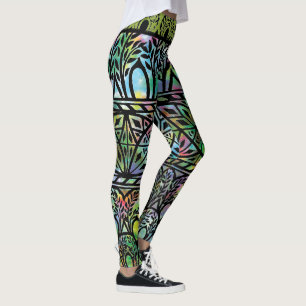 Vintage Leggings von Boho aus verkettetem Glas