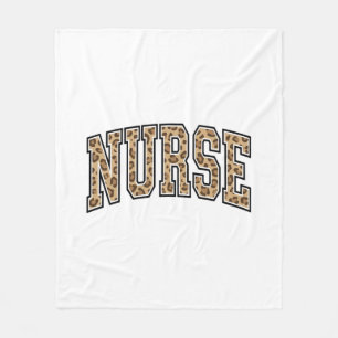 Vintage Leopard Nurse Varsity-Shirt-Design_1 Fleecedecke