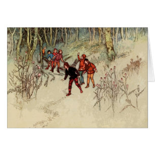 Vintage - Les enfants dans les bois,