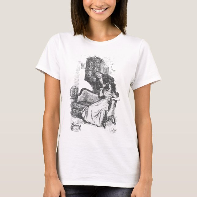Vintage Lesebuchssammlung für Sinn und Empfindlich T-Shirt (Vorderseite)