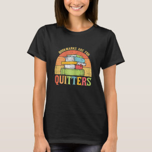 Vintage Lesezeichen von Frauen sind für Quittleser T-Shirt