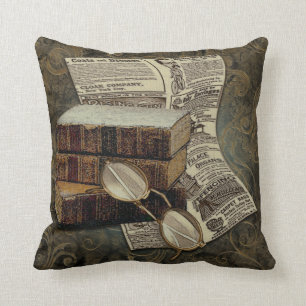 Vintage Lesung Kissen