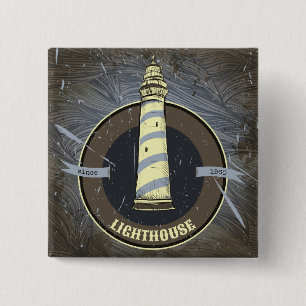 Vintage Leuchtturm 1960 Button
