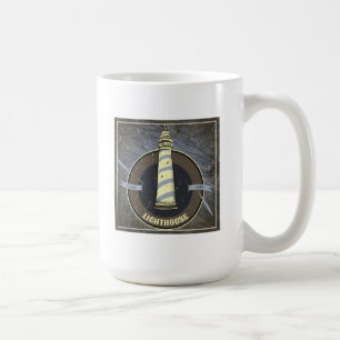 Vintage Leuchtturm   1960 Kaffeetasse