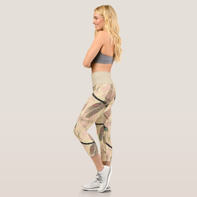 Vintage Libelle Capri Leggings (Links)