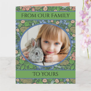 Vintage Libelle im Englischen Garten Karte