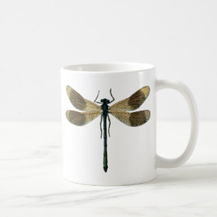Vintage Libelle Kaffeetasse