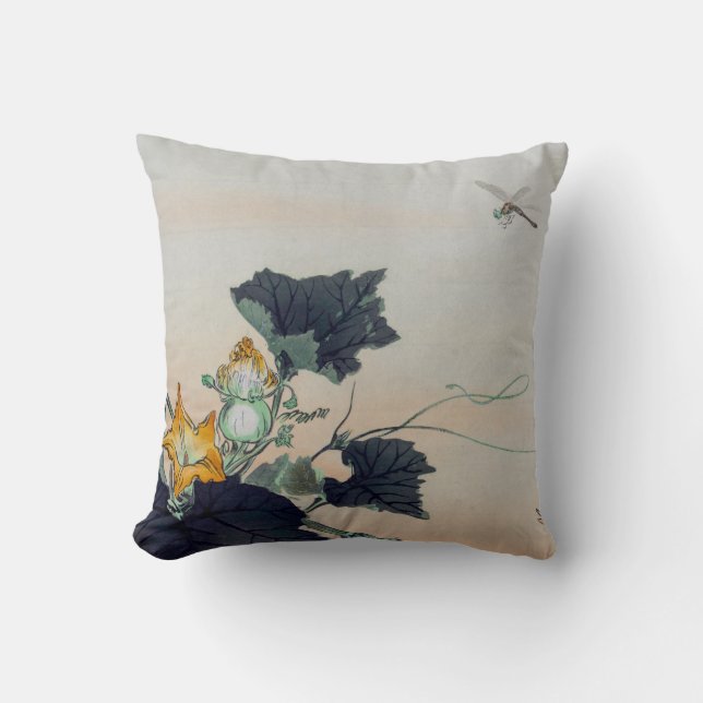 Vintage Libelle Kissen (Vorderseite)