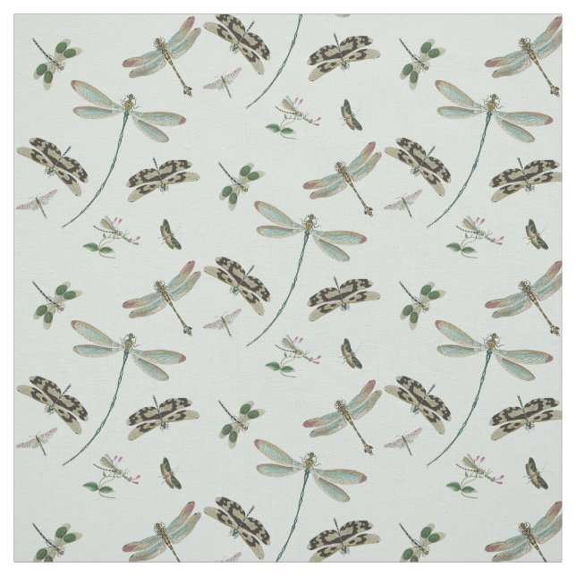 Vintage Libellen Stoff (Muster)