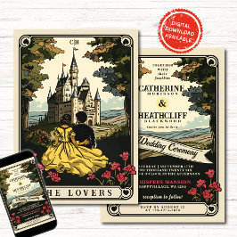 Vintage Liebe | Einladung zur Hochzeit von Tarots