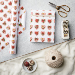 Vintage Liebe Geschenkpapier