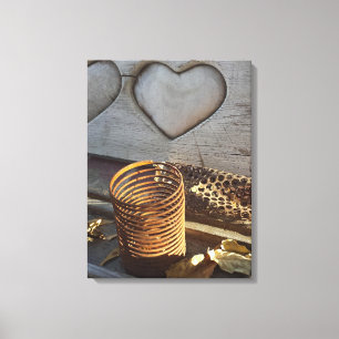 Vintage Liebe Leinwanddruck