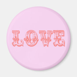 Vintage Liebe Magnet