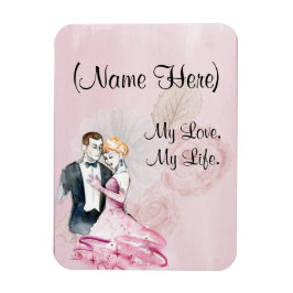 Vintage Liebe Magnet