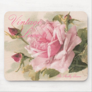 Vintage Liebe ~ Mausunterlage Mousepad